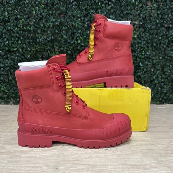 Timberland x Bee Line Red in Waterproof Boot M9